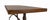 Wood French Walnut Top and Wrought Iron Coffee Table, 1960 For Sale - Image 7 of 11