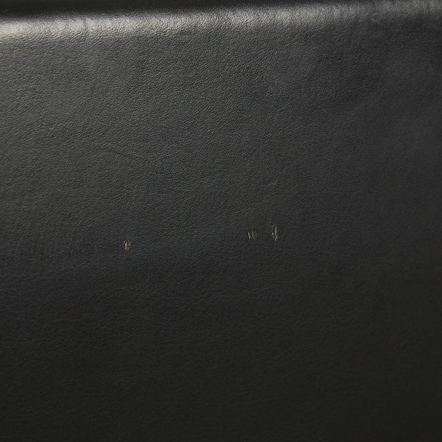 Kupe 2-Seater Sofa in Black Leather by Børge Mogensen, 1980s For Sale - Image 12 of 18