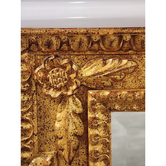 Vintage Giltwood Mirror With Seashell Motif For Sale - Image 12 of 15