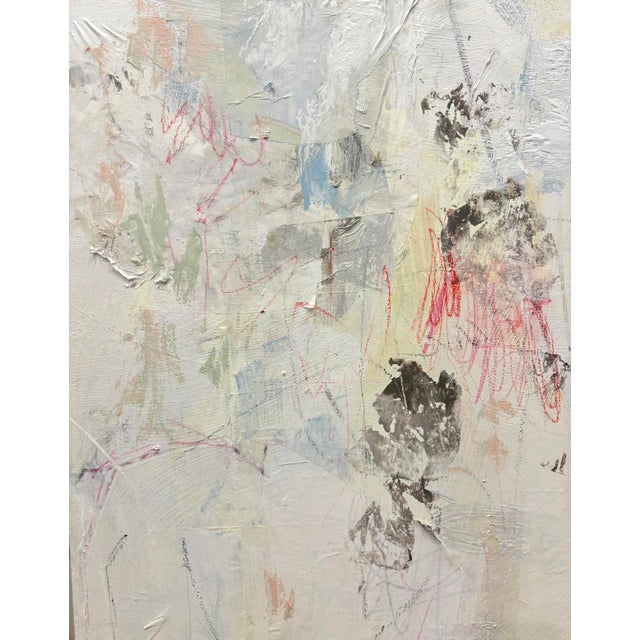 White Sarah Trundle, Contemporary Abstract Painting, "Trove" For Sale - Image 8 of 8
