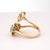 14k Yellow Gold Ring With 1.57ct Oval Emerald and 0.91ct Yellow Natural Diamond, Size 7 For Sale In New York - Image 6 of 10