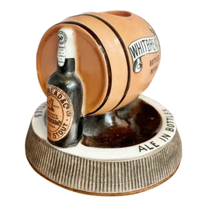 Antique English Whitbread’s Ale & Stout Advertising Match Striker