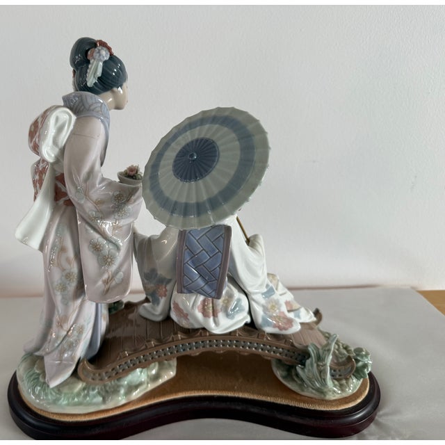 Lladro Lladro's "Springtime in Japan" by Salvador Deboa For Sale - Image 4 of 12