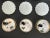 1970s Frosted Glass Scallop Shell Wall Lights - Set of Three For Sale - Image 14 of 18