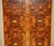 Vintage Military Campaign Burr Walnut Wardrobe with Internal Shelves For Sale - Image 4 of 18