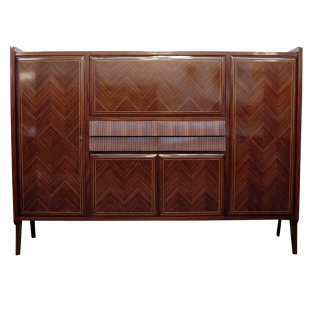 1950s Mid-Century Modern Dassi Bar For Sale