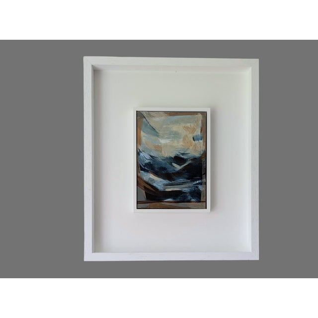TO GAZE UPON BEAUTY Size: 14.6 x 12.6 inches (including frame) Acrylic on board A brilliantly executed contemporary semi-...