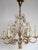 Vintage Brass Lead Crystal Chandelier from Palwa, 1960s For Sale - Image 13 of 18