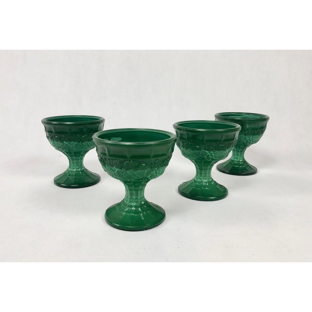 Ice Cream Goblets from J. Sklárny, 1980s, Set of 4 For Sale - Image 4 of 8