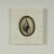 Charming pair of petite decorative seashell prints presented in bone inlaid frames.