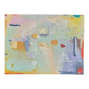 "European Memories", Acrylic on Canvas by Joe Davis