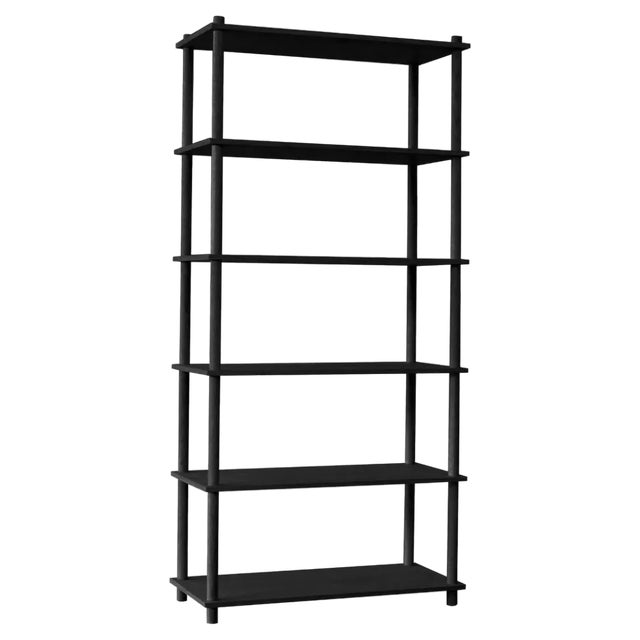 Black Oak Elevate Shelving V by Camilla Akersveen and Christopher Konings For Sale
