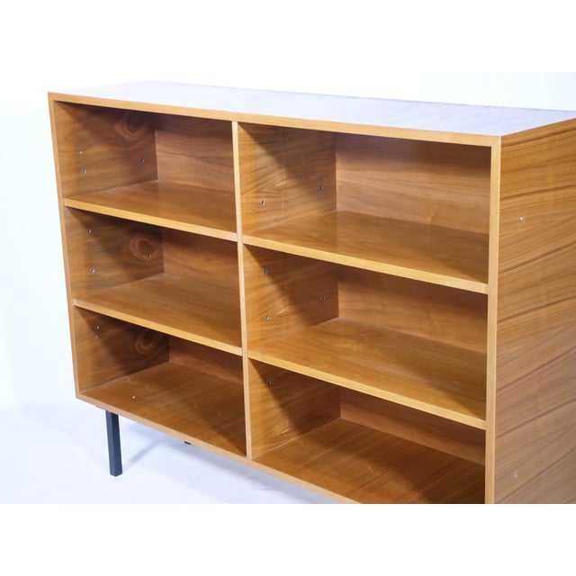 Wood Mid-Century Modern Bookcase in Teak, 1960s For Sale - Image 7 of 10