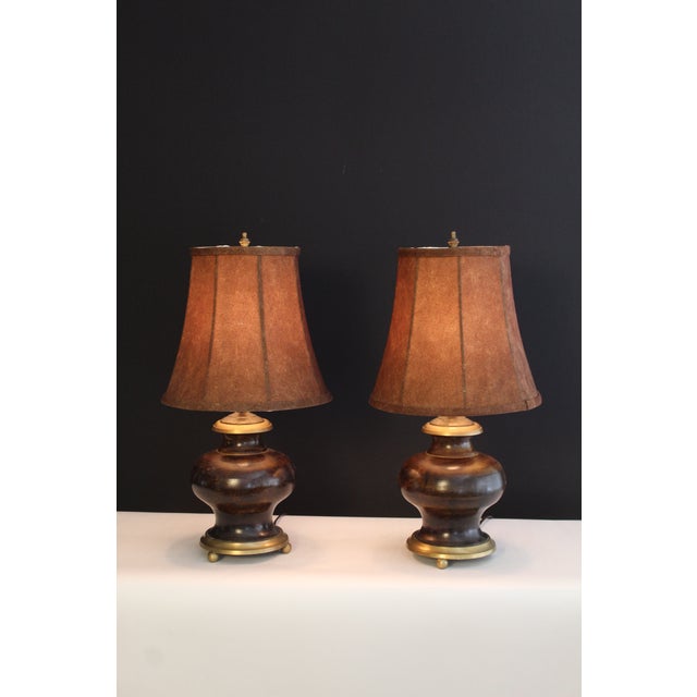 Early 20th Century Tyndale Style Bronze Urns - a Pair For Sale - Image 4 of 11