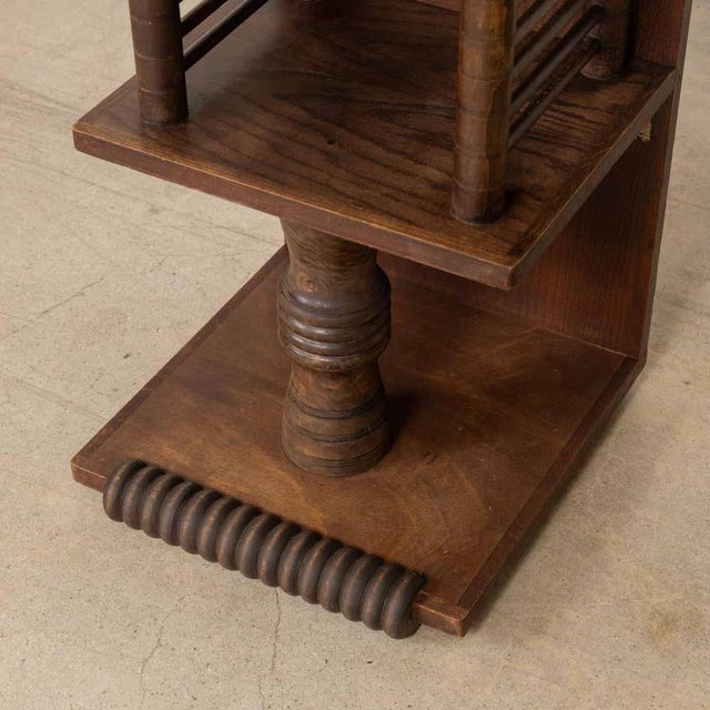 1940s French End Table attributed to Charles Dudouyt For Sale - Image 10 of 12