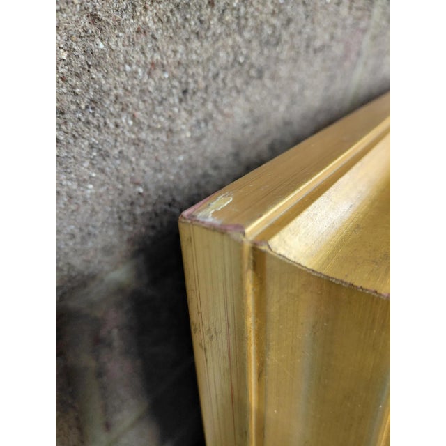 Late 20th Century Framed Signed Zhao Song the Conservatory Garden Oil on Canvas For Sale - Image 9 of 9