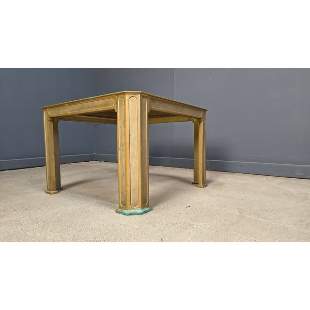 1970s Brutalist Cast Bronze Side Tables from Peter Van Heeck, 1970s For Sale - Image 5 of 12