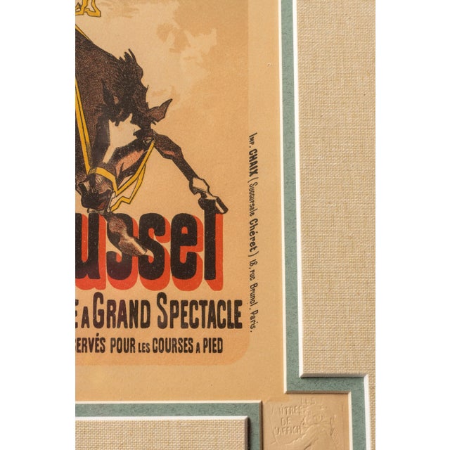 Art Nouveau Les Maîtres De L'Affiche: Hippodrome For Sale - Image 3 of 4