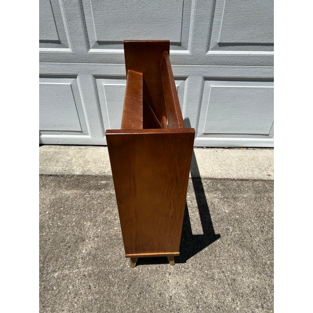 Mid 20th Century Mid Century Modern Danish-Inspired Bookcase For Sale - Image 5 of 10