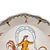 Late 20th Century French Peint Main Faience Plate With Folk Figure, 9.25" For Sale - Image 5 of 12