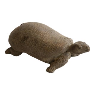 Vintage African Tortoise Sculpture For Sale