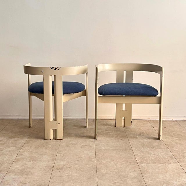 Mid-Century Modern Pigreco Chairs by Tobia Scarpa for Gavina, 1960s, Set of 2 For Sale - Image 3 of 9
