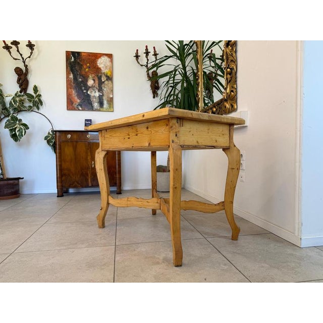 Biedermeier Farmhouse Table in Wood For Sale - Image 13 of 13