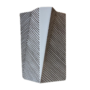 Futuristic Faience Vase Futura by Else Kamp for Bing & Grøndahl, 1970s