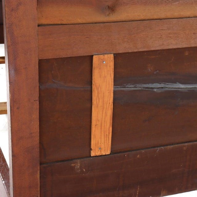 Antique Eastlake Chip Carved Walnut Full Size Bed C1900 For Sale - Image 15 of 17