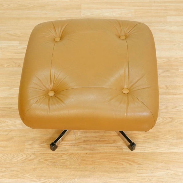1970s Leather & Chrome 'Alpha' Sofa & Lounge Chair Set by Pieff Furniture Owned by Elton John For Sale - Image 13 of 18