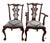Thomas Chippendale Vintage Wellington Hall Chippendale Style Mahogany Dining Chairs - Set of 8 For Sale - Image 4 of 10