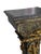 Antique Neoclassical Italian Black Marble and Gilt Pedestals - a Pair For Sale - Image 4 of 8