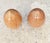 Modern Large Pair of Solid Egg Shaped Turned Wood Sculptures For Sale - Image 3 of 7