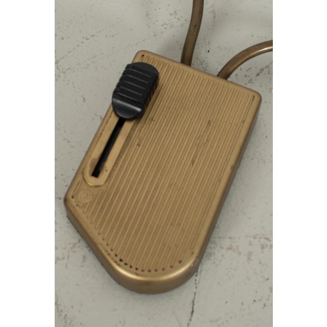 Metal Vintage Brass Floor Lamp For Sale - Image 7 of 11