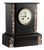 Black Marble Table Clock For Sale