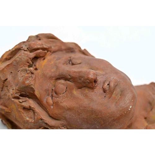 Sirio Pellegrini, Portrait Sculpture, 1960s, Terracotta For Sale - Image 4 of 5