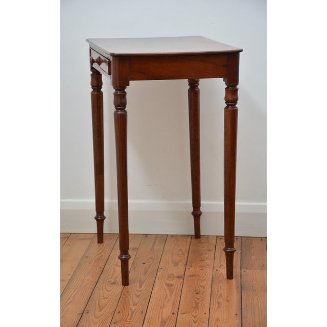 William IV English Mahogany Side Table, 1840 For Sale - Image 3 of 18