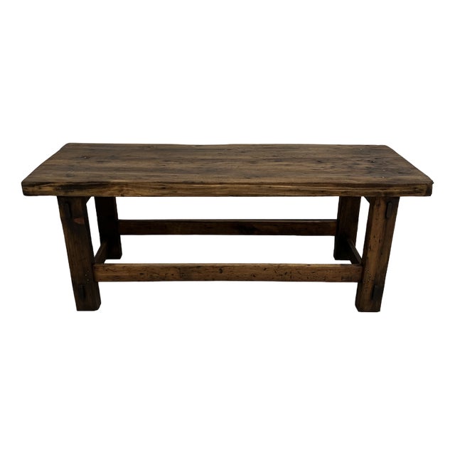 Former French Workbench in Oak, 1950s For Sale