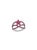 Natural 18k Gold Ruby Halo Ring With 0.93ct Ruby For Sale In New York - Image 6 of 8