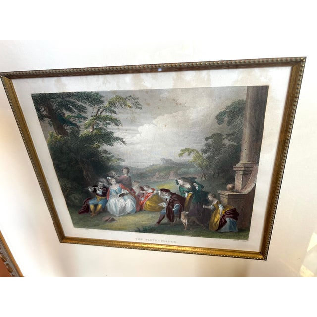 French Pierre Pelee French 19th Century Polychrome Etching Prints Pair For Sale - Image 3 of 9