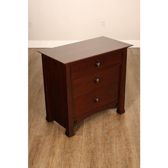 Stickley Stickley Edinburgh Collection Pair Of Cherry Nightstands For Sale - Image 4 of 18