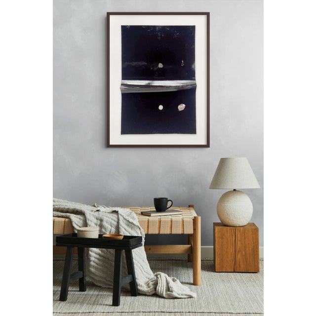 In the Black river series, Harald Kröner embeds fragments of natural materials, drawing studies, and found art into high-...