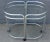 Mid-Century Modern 1960s Polished Aluminum Cart For Sale - Image 3 of 7
