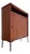 Danish Teak Wardrobe with Sliding Doors For Sale