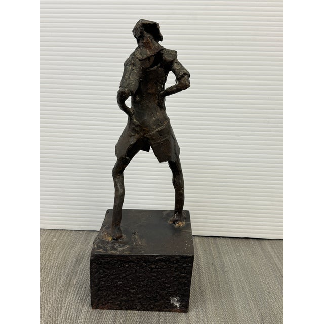 Bronze Female Figural Sculpture, Late 20th Century For Sale In San Francisco - Image 6 of 12