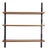 Scandinavian Wall-Mounted Bookcase, 1960s For Sale