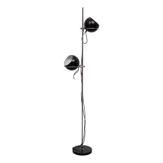Space Age Double Eyeball Floor Lamp by Herda, Netherlands, 1970s For Sale