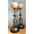 Mid 20th Century Vintage Brass and Alabaster Table Lamps - Pair For Sale - Image 5 of 12