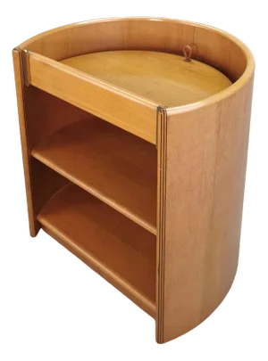 Small Semicircular Bar Furniture by Afra & Tobia Scarpa for Maxalto, 1970s