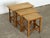 Scandinavian Modern Oak Nesting Tables from Henning Kjærnulf, Denmark, 1960s For Sale - Image 12 of 12